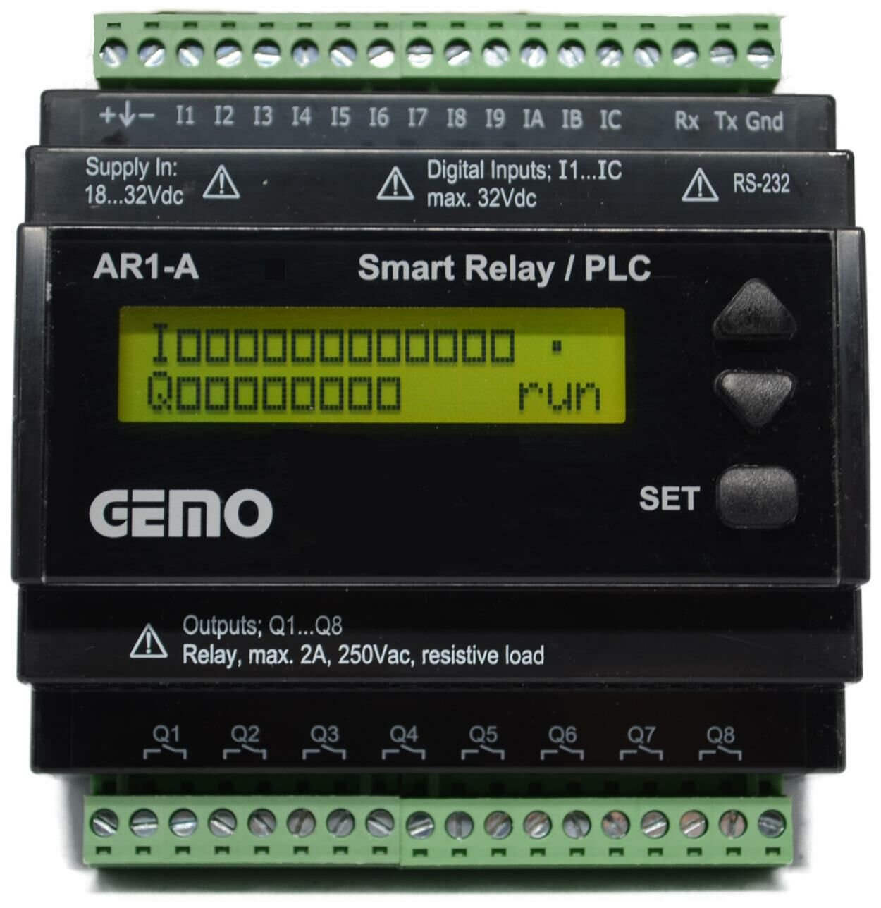 AR1-A-24VDC Akıllı Röle / PLC