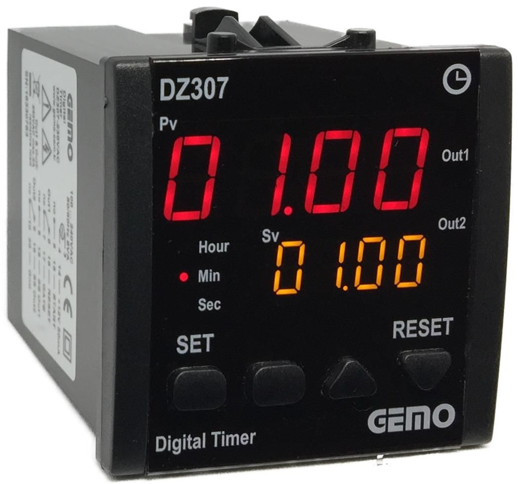 DZ307-230VAC Zaman Rölesi Gemo