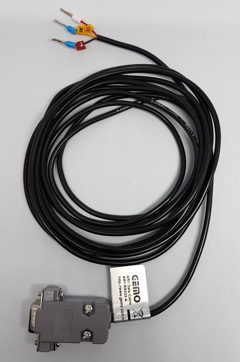 AR1-RS232-A Programlama Kablosu Gemo